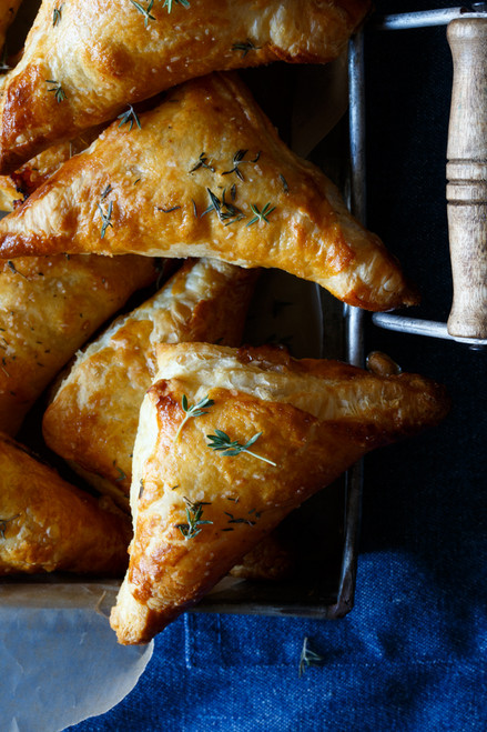 Havarti, Pear and Walnut Puffed Pastry Bites - (Free Recipe below)