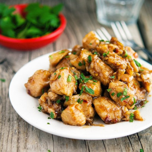 Caramelized Black Pepper Chicken - (Free Recipe below)