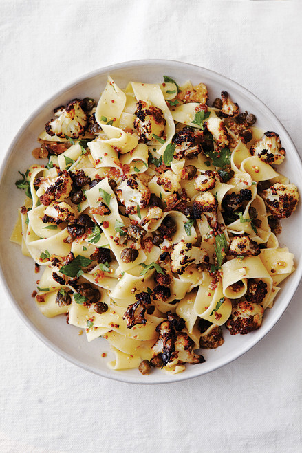  Pappardelle with Cauliflower and Mustard Brown Butter - (Free Recipe below)