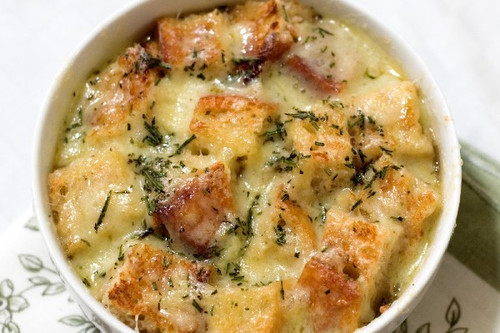 Onion Soup with Fontina & Thyme - (Free Recipe below)