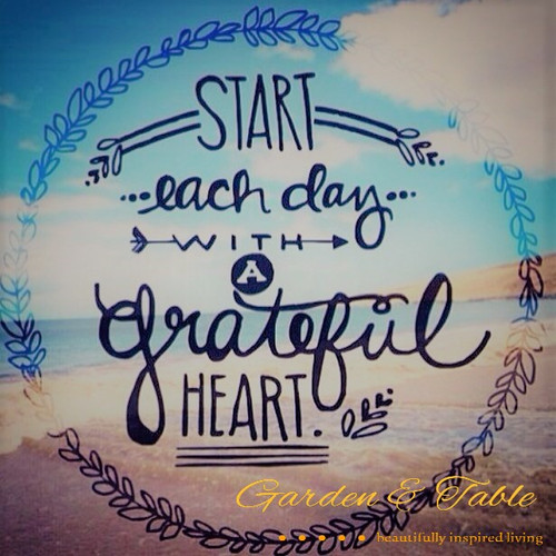 Start each day with a grateful heart! #Quotes
