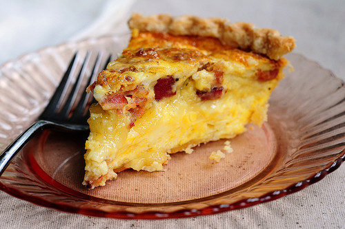 Brie & Bacon Quiche - serves 6