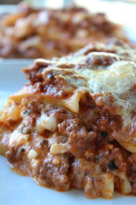 Classic Meat Lasagna - Serves 2