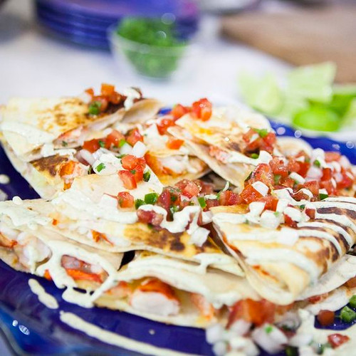 Lobster Quesadilla - includes 8 per tray