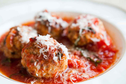 Beef Meatballs in Sauce - per 1 lb