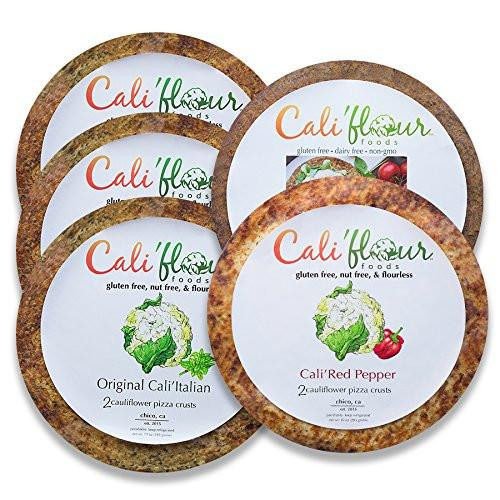 Cauliflower Pizza Crust- Variety Pack Bundle of 10 crusts