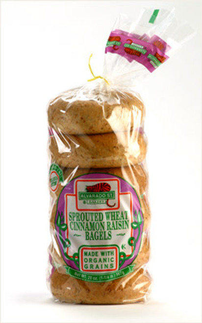 Sprouted Cinnamon Raisin Bagels