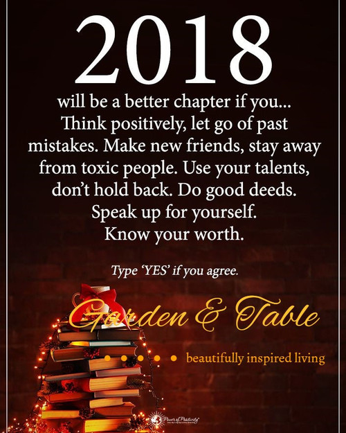 2018 will be a better chapter if you quote.... #Quotes