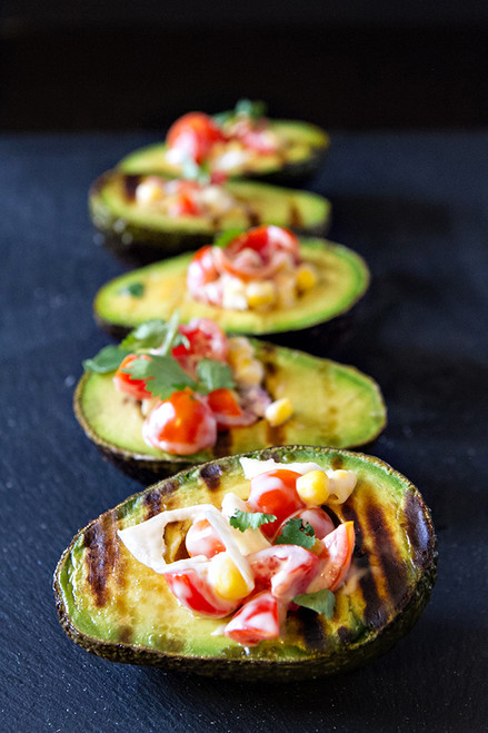 Grilled Stuffed Avocados