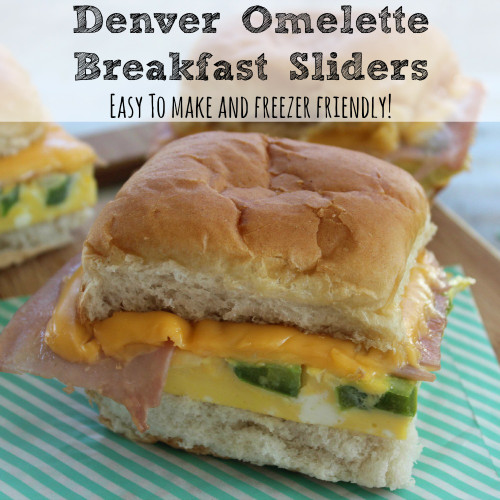 Denver Omelette Breakfast Sliders