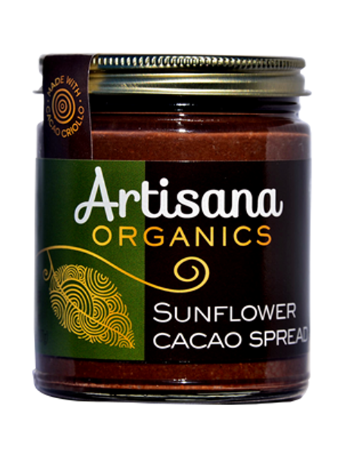 Sunflower Cacao Spread (8oz)  Cacao & Sunflower Butter Decadence