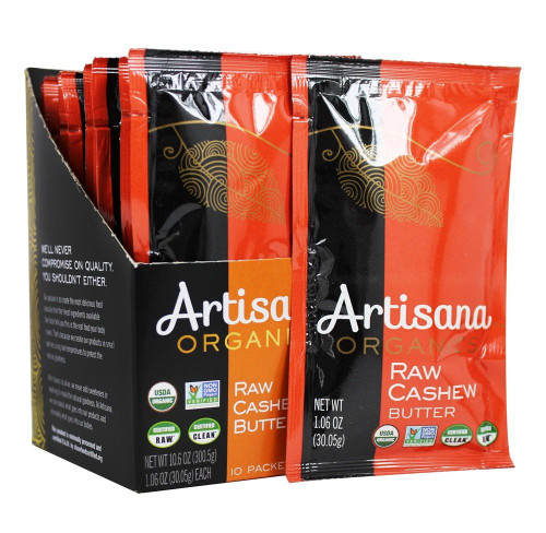 Cashew Butter Squeeze Packs (10/1.06 oz pkts)