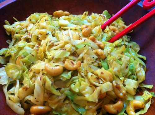 Cashew Cabbage