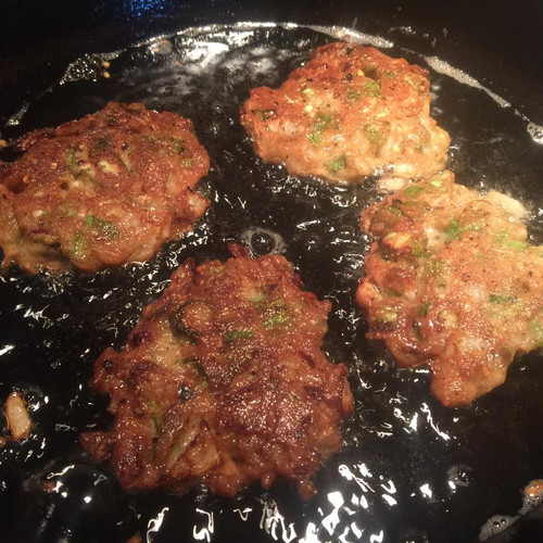 Healthy Okra Fritters