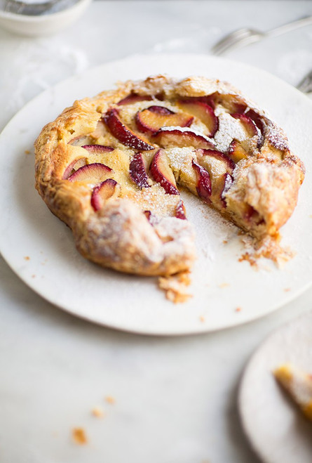 Plum and Franginape Galette
