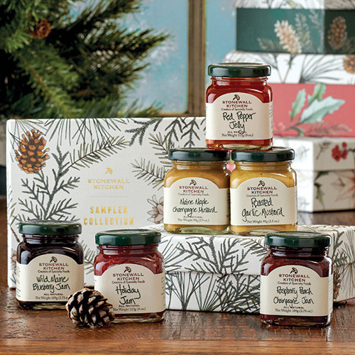 Holiday Sampler Collection Jams & Mustards- Stonewall Kitchen