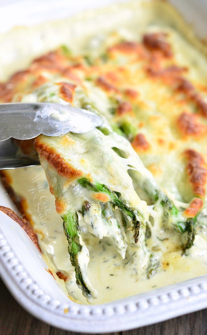 CREAMY ITALIAN ASPARAGUS
