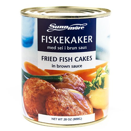 Fiskekaker Fried Fish Cakes - Husmor Fish Cakes from Norway