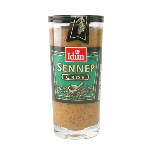 Norwegian Mustard by Idun - Whole Grain or Hot