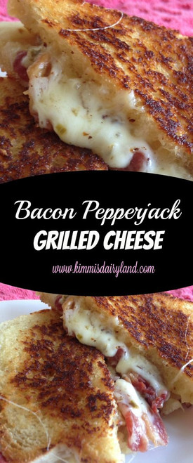 Bacon Pepperjack Grilled Cheese