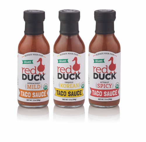 Organic Actually Spicy Taco Sauce - Red Duck