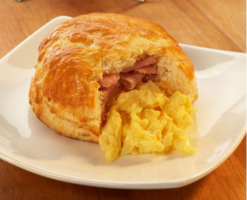 Egg, Ham & Cheese Buttermilk Biscuit - includes 24