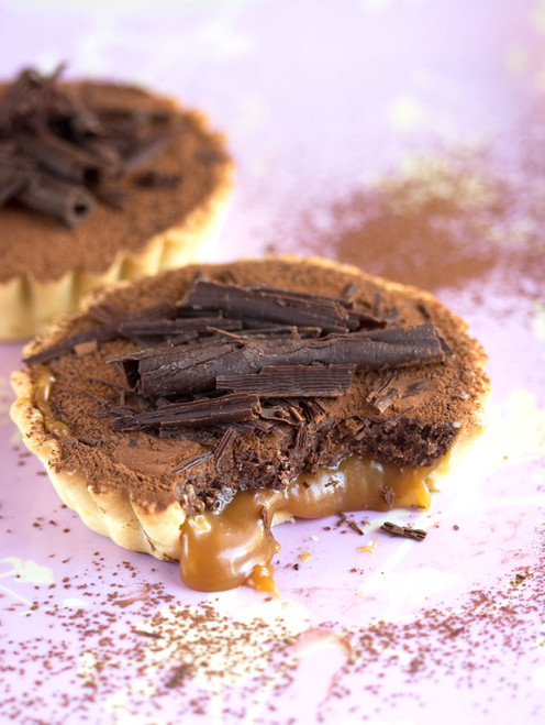 Caramel & Chocolate Tart - (Free Recipe below)