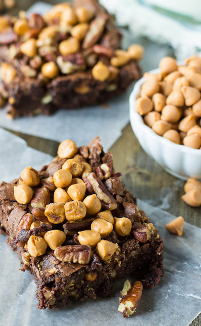 Butterscotch-Pecan Brownies - (Free Recipe below)