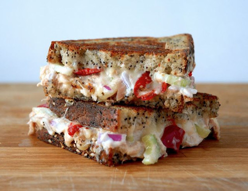 The BEST Tuna Melt - (Free Recipe below)