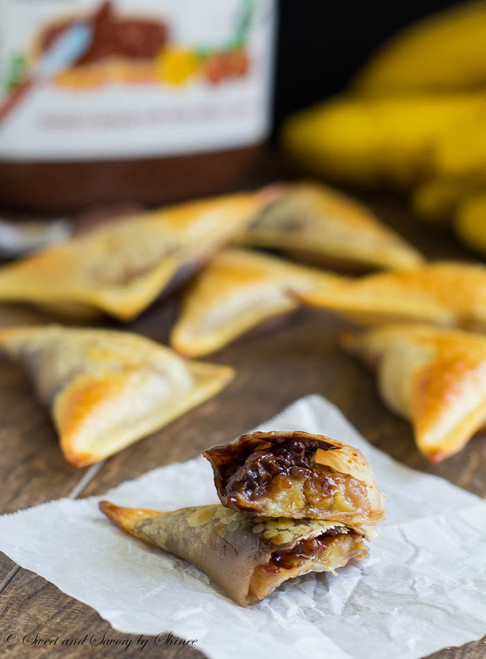Banana Nutella Wontons - (Free Recipe below)