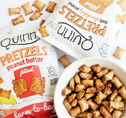 Peanut Butter Filled Pretzels, 6.5 Ounce - GF, Non GMO - Farm to Bag