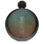 GLITTER FLASK | CHARCOAL
