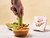 Cauliflower Dip with Pita Chips Hummus Snack Pack - Roasted Red Peppers