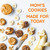 Maxine's Heavenly - Plant Based, Gluten Free, Low Sugar Cookies - Variety Four Pack—7.2 oz (4 Pack)