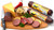 Pearson Ranch Game Meat Hickory Smoked Summer Sausage Variety Pack of 3 – Elk, Buffalo, Venison Gluten-Free, MSG-Free