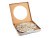 12" Solid Chocolate Pizza - Easter Candy Bits & Pretzels