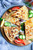 Turkish Stuffed Flatbread - White Cheese, Spinach & Cheese, Mozzarella - 1 Case