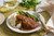 Hungry Planet 11.57 oz. Plant Based Vegan Beef Salisbury Steak Meal - 12/Case