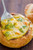 Creamy Broccoli Cheddar Cheese Soup with Boule Bread Bowls - includes 4