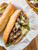 Original Philly Cheesesteak Value Seasoned Beef Sandwich Slices - 4 oz - 40 per case