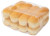 Mini Sliced Hot Dog Buns - 16 count per pack - 12/Case