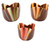 Medium Marbled Chocolate Tulip Cup - includes 36
