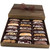 Holiday/Christmas Chocolate Biscotti Cookie Box - 24 pieces