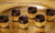 Chocolate Liqueur Cups - includes 60 Dark Chocolate Ready to Fill Cups, Mini Dessert Shells