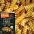 Mantova Italian Organic Fusilli Spirali Pasta - 100% Durum Semolina Organic Rotini - Pack of 6