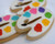 Paint Palette Cookies - 4” - 1 Dozen - Personalized
