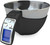 Fradel Digital Kitchen Food Scale with Bowl Removable & Measuring Cup - Stainless Steel, Backlight - 11 lb Capacity -  Great Gifts for Cooks!