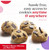 David's Cookies Preformed Frozen Cookie Dough Chocolate Chunk - includes 80