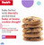 David's Cookies Preformed Frozen Cookie Dough Chocolate Chunk - includes 80
