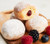 MINI BEIGNETS WITH MIXED BERRIES - 8 Pieces - France